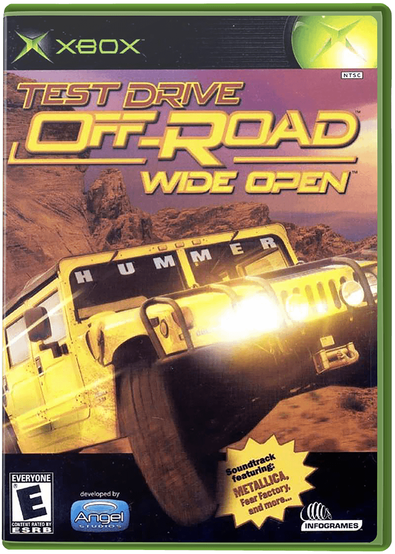 Test Drive Off-Road Wide Open box art for Xbox